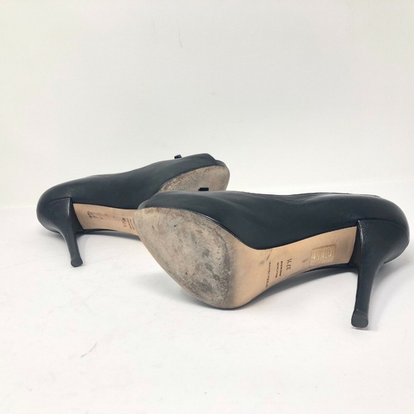 Dolce & Gabbana Heel Leather Pump Bow Black - Picture 5 of 8